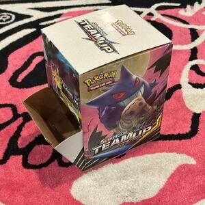 Pokémon Sun & Moon Team Up Dollar Tree Display Box – Empty – Mint